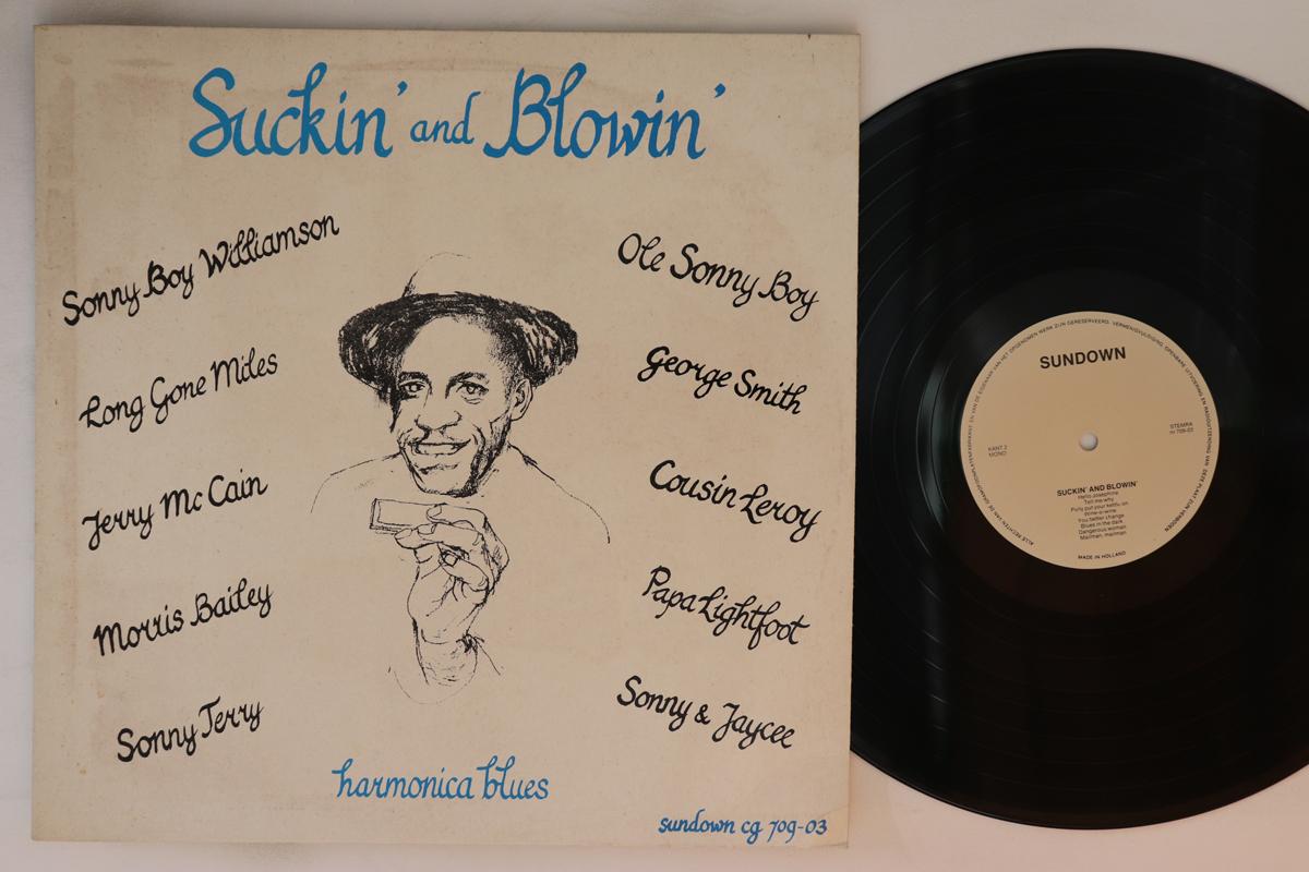 LP Record VARIOUS Suckin And Blowin Harmonica Blu NR70903 SUNDOWN 1982 Netherland Blues Used
LP Record VARIOUS Suckin And Blowin Harmonica Blu NR70903 SUNDOWN 1982 Netherland Blues Used