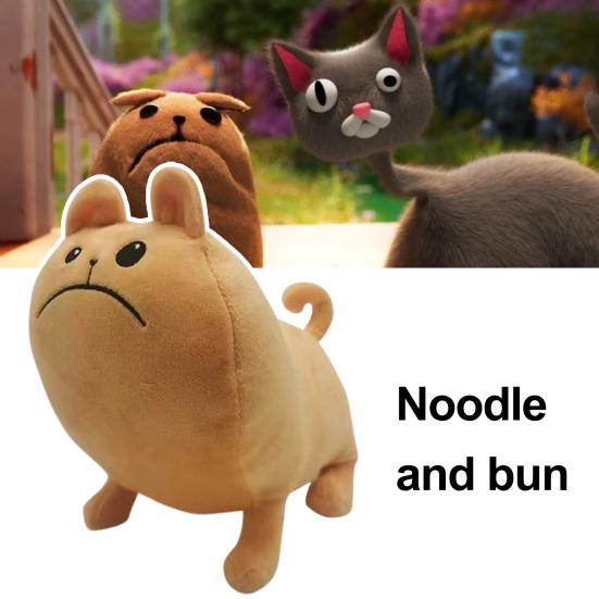Плюшевая игрушка Yousheng Noodle Cat And Bun Dog, милые мягкие плюшевые животные, мягкие и мультяшные обнимашки для снятия стресса, приятели для объятий коричневый
Плюшевая игрушка Yousheng Noodle Cat And Bun Dog, милые мягкие плюшевые животные, мягкие и мультяшные обнимашки для снятия стресса, приятели для объятий коричневый
