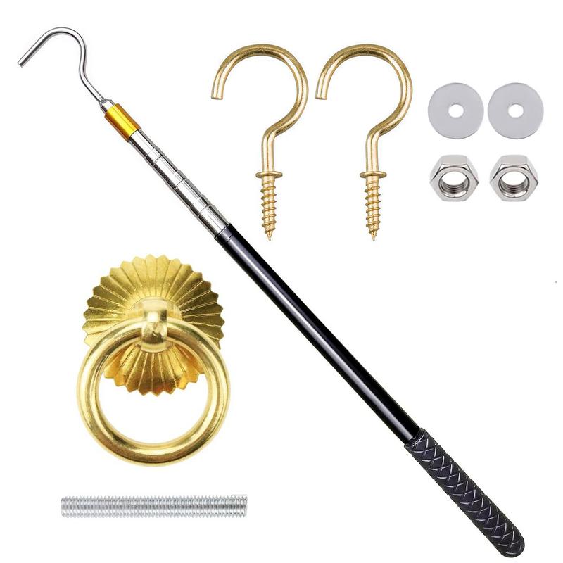 Ladder Pull Down System Kit Attic Metal Pull Hook Set Attic Pull down System Hook Parts Replacement for Cord Ropes for Home spain
Ladder Pull Down System Kit Attic Metal Pull Hook Set Attic Pull down System Hook Parts Replacement for Cord Ropes for Home spain