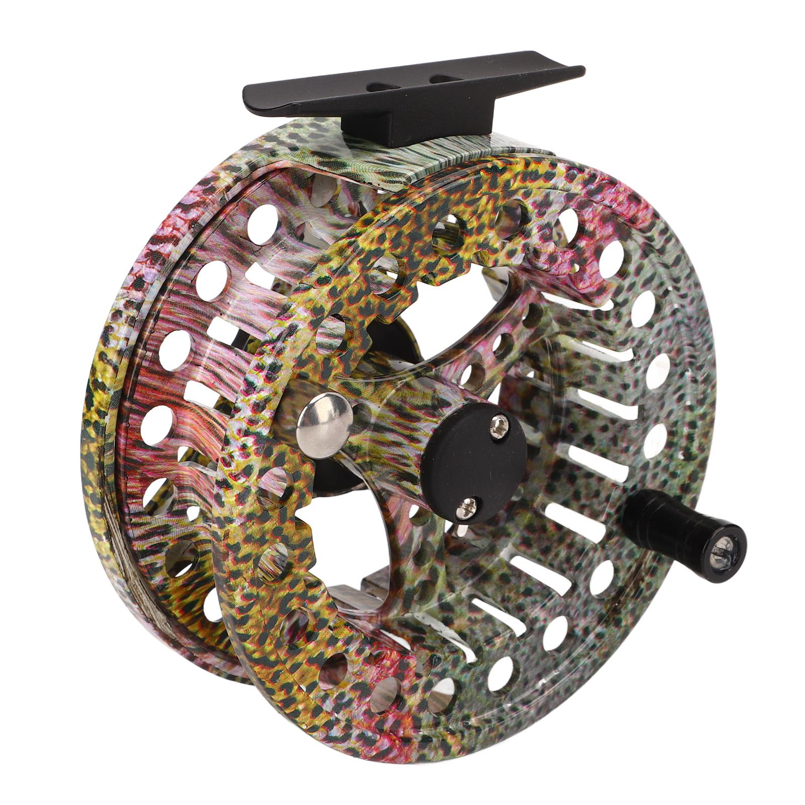 7/8 Fish Skin Pattern Fly Fishing Reel Aluminum Alloy Left Right Hand Practice Fly Reel for Freshwater Saltwater
7/8 Fish Skin Pattern Fly Fishing Reel Aluminum Alloy Left Right Hand Practice Fly Reel for Freshwater Saltwater