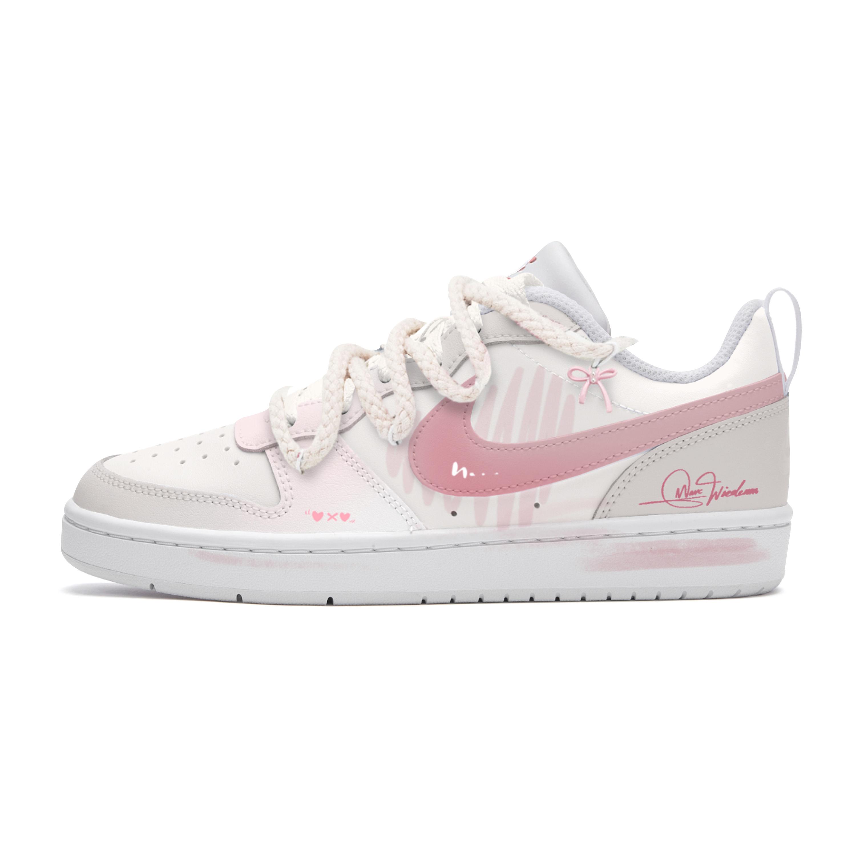 Nike Court Borough Abrasion Resistant Low top Skateboard Shoes Unisex Pink White BQ5448-100(Team162-) 37.5
Nike Court Borough Abrasion Resistant Low top Skateboard Shoes Unisex Pink White BQ5448-100(Team162-) 37.5