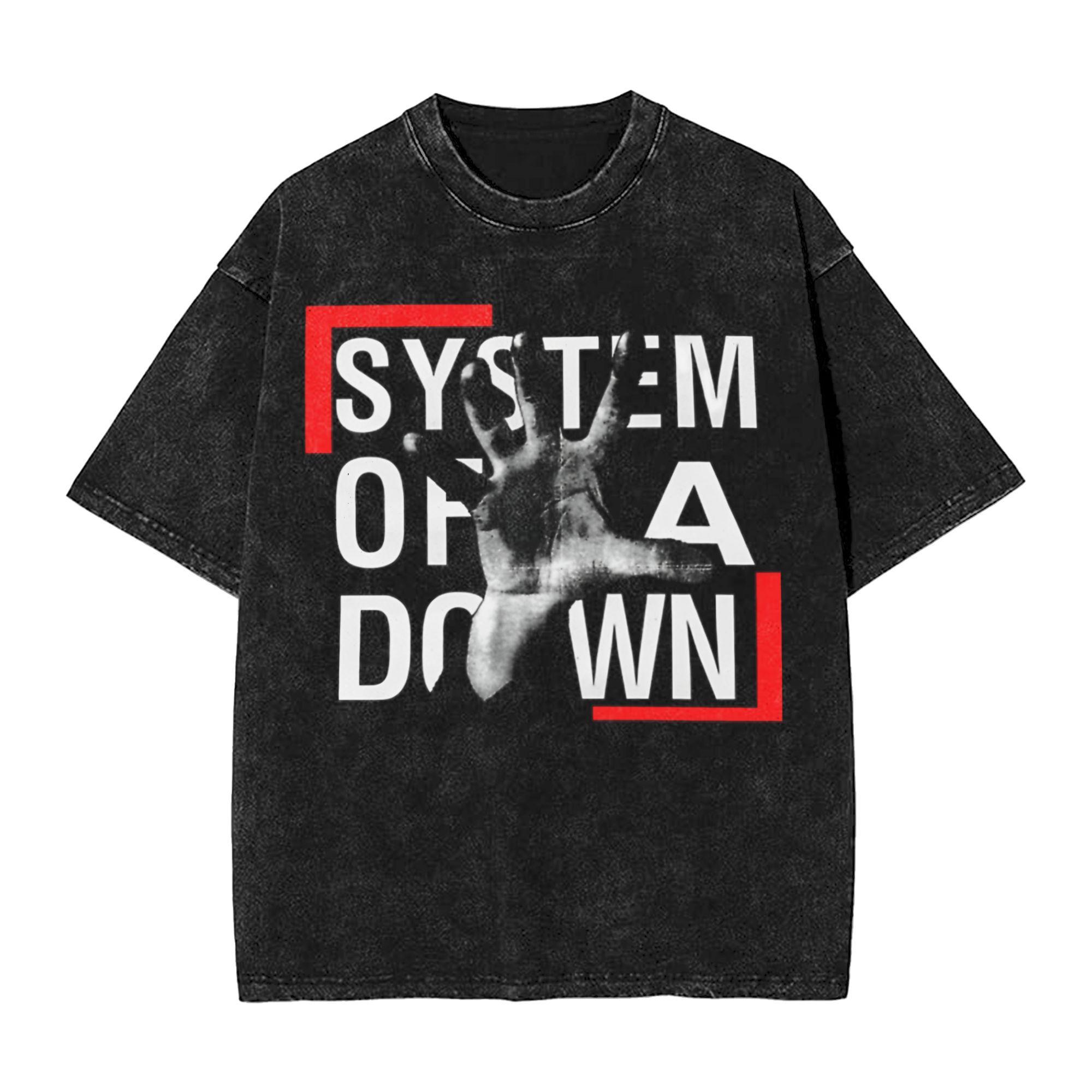 Mens T-Shirt SOAD System Of A Down Rock Music Washed T-Shirts Beach Tee Shirt Y2K Basic Printed Casual Tops 3XL
Mens T-Shirt SOAD System Of A Down Rock Music Washed T-Shirts Beach Tee Shirt Y2K Basic Printed Casual Tops 3XL