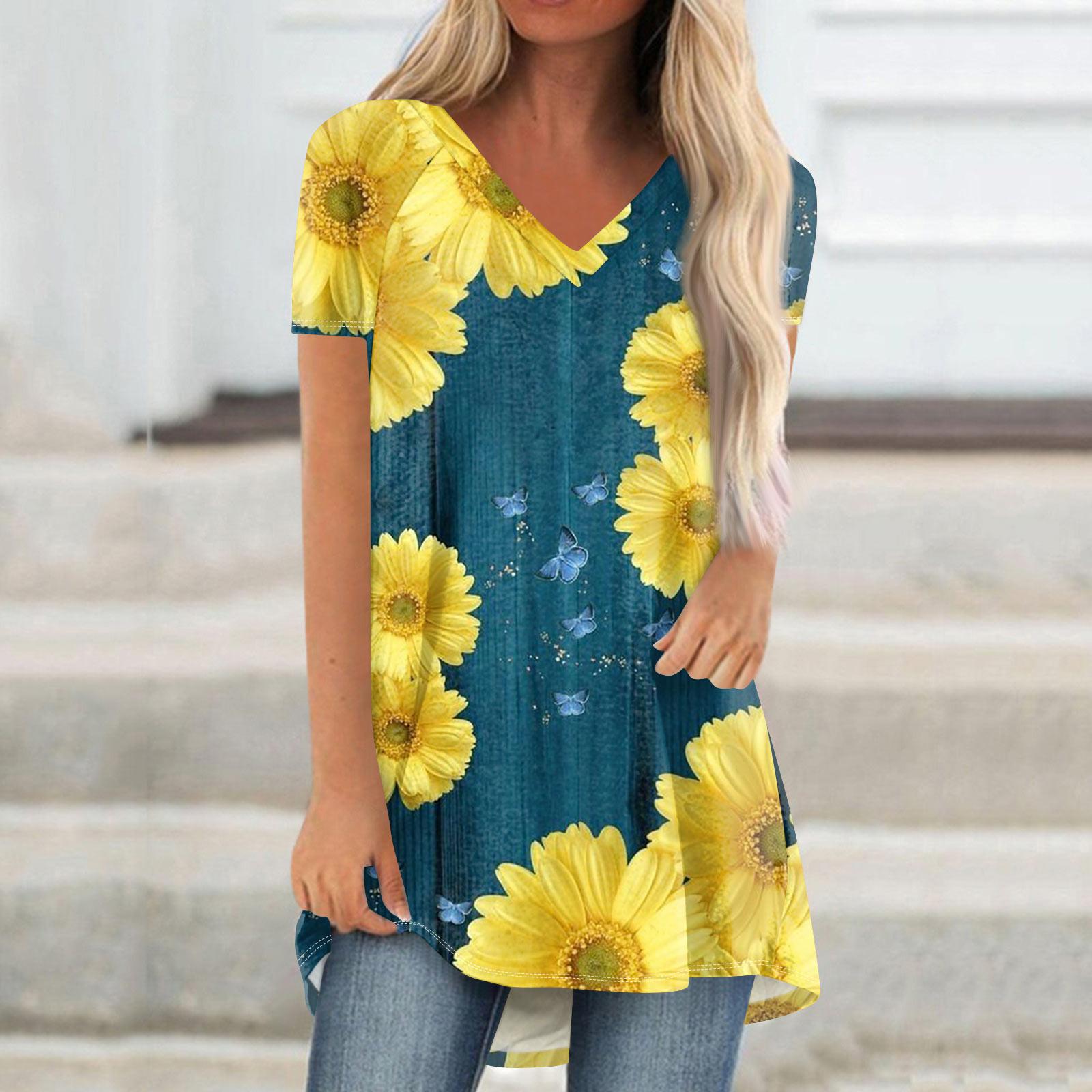 Женские плиссированные свободные топы с короткими рукавами Плюс размер Повседневные топы с V-образным вырезом и короткими рукавами Повседневные летние футболки Женские топы Футболки Рубашки XXXXL золотой
Женские плиссированные свободные топы с короткими рукавами Плюс размер Повседневные топы с V-образным вырезом и короткими рукавами Повседневные летние футболки Женские топы Футболки Рубашки XXXXL золотой