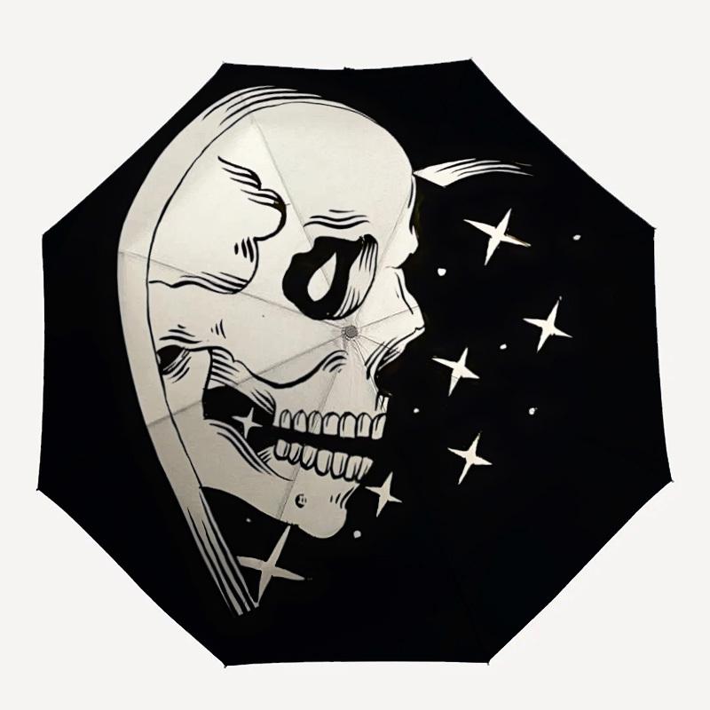 1pc Skull Stars Automatic Open/Close Umbrella, Portable Folding Umbrella, Compact Travel Umbrella for097
1pc Skull Stars Automatic Open/Close Umbrella, Portable Folding Umbrella, Compact Travel Umbrella for097