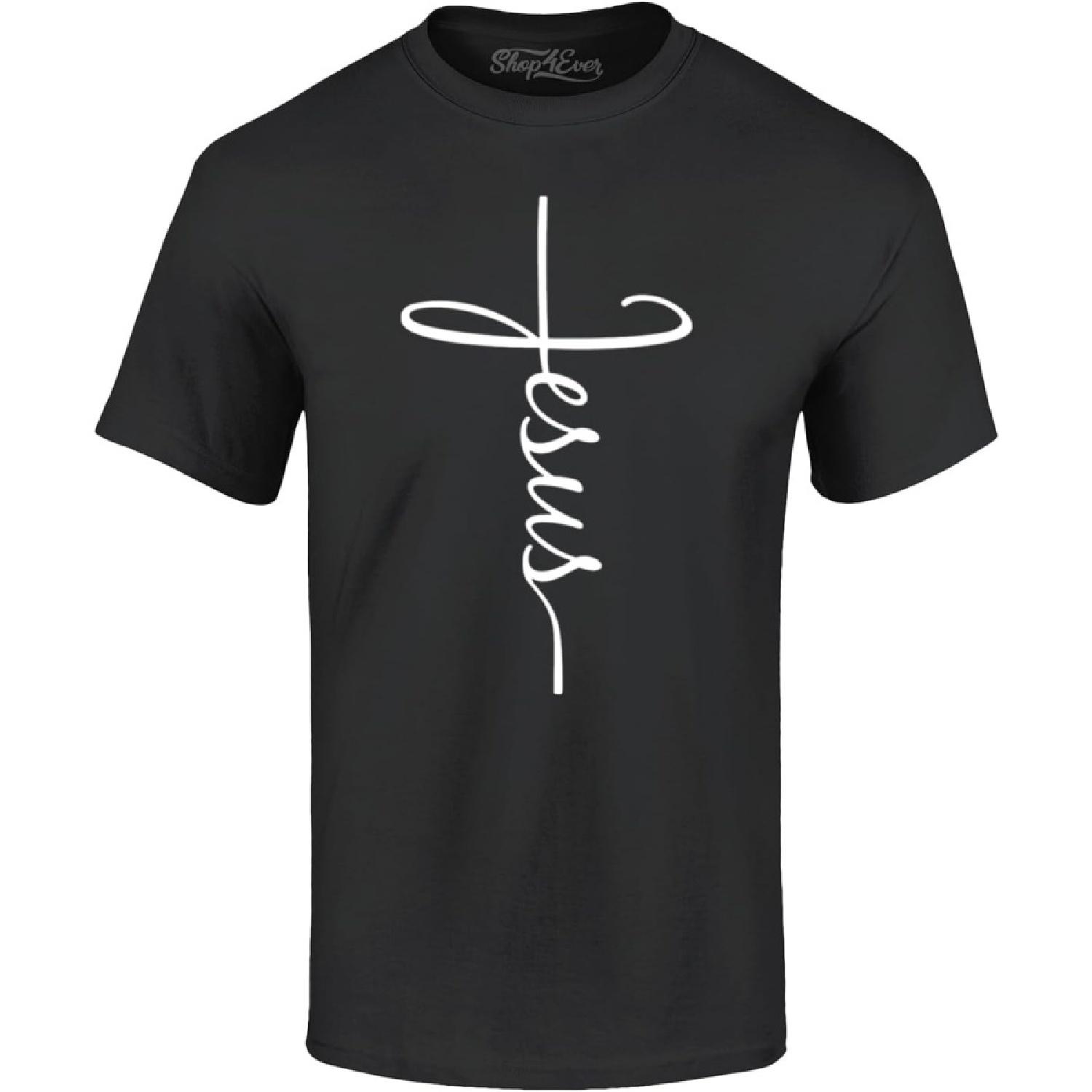 Shop4Ever Jesus Cross T-Shirt XXXXXL чорний
Shop4Ever Jesus Cross T-Shirt XXXXXL чорний