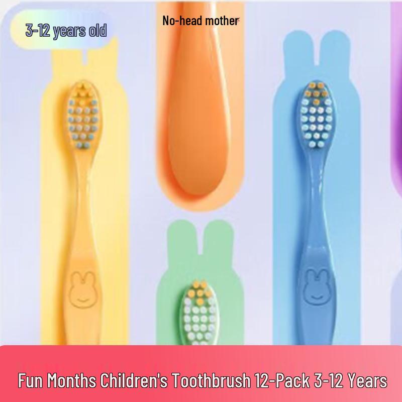 Набор зубных щеток Tootou Mama Fun Monthly с мягкой щетиной по возрасту
Набор зубных щеток Tootou Mama Fun Monthly с мягкой щетиной по возрасту