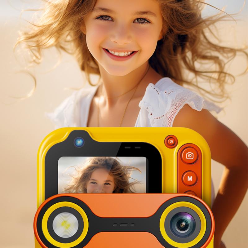 D60 3m Underwater 2.4-Inch IPS Screen Dual Lens Kids Camera with LED Flashlight and SOS Button,No Tripod Brown
D60 3m Underwater 2.4-Inch IPS Screen Dual Lens Kids Camera with LED Flashlight and SOS Button,No Tripod Brown
