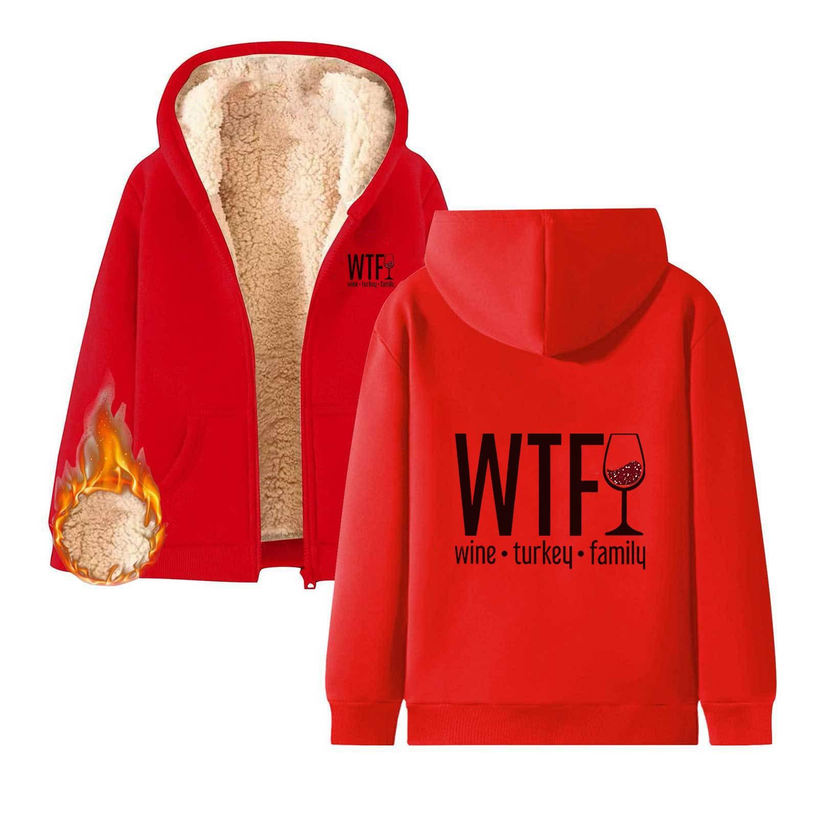 Жіночий вільний кардиган з капюшоном і потовщеною підкладкою до Дня Подяки XXL червоний
Жіночий вільний кардиган з капюшоном і потовщеною підкладкою до Дня Подяки XXL червоний