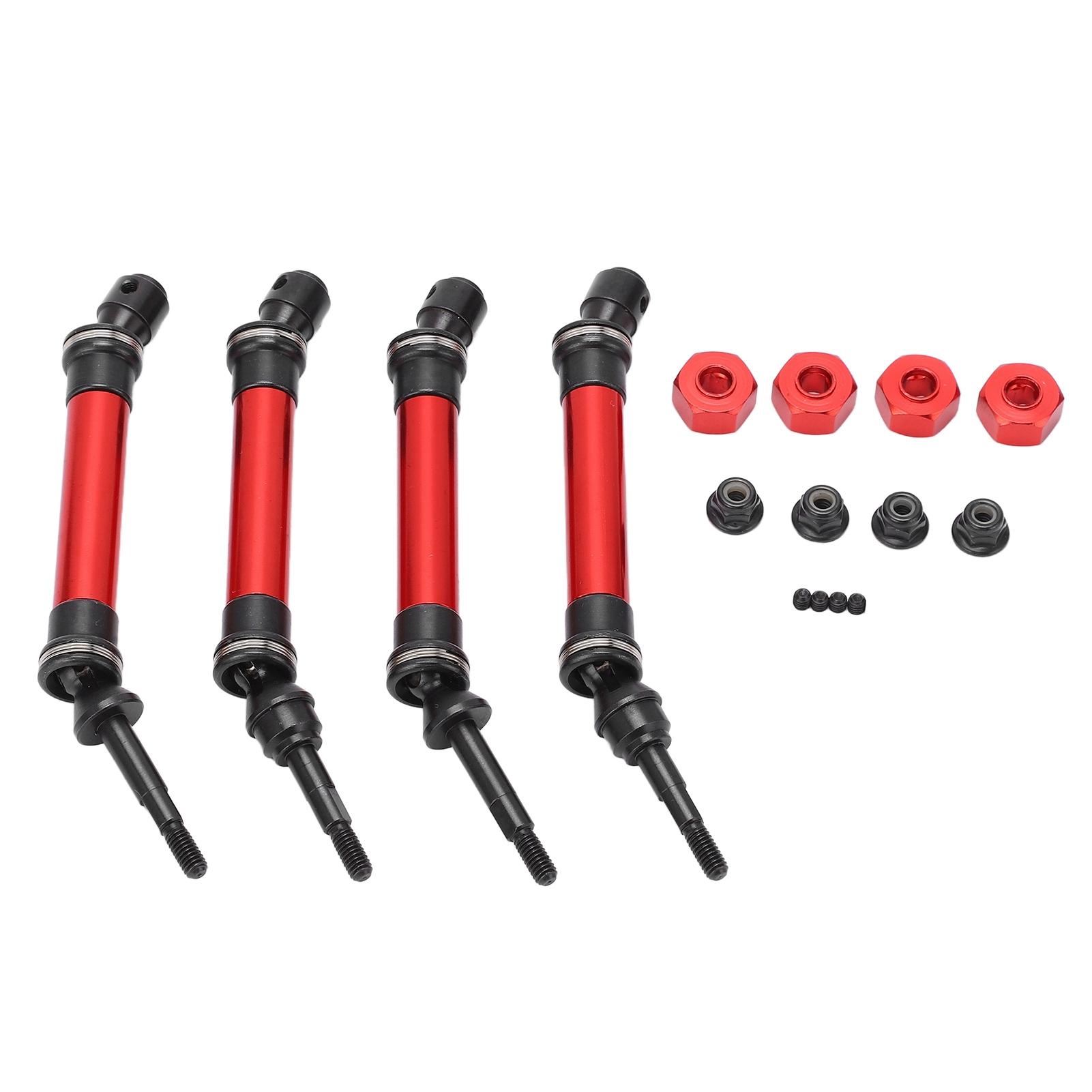 4pcs CVD Steel Front Rear Drive Shaft Complete Driveshaft Compatible for Slash 1Celsius10 RC Car
4pcs CVD Steel Front Rear Drive Shaft Complete Driveshaft Compatible for Slash 1Celsius10 RC Car