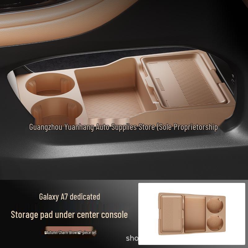 Compatible with 25 Geely Galaxy A7 Models: Silicone Console Storage Box & Glasses Holder Car Accessory.
Compatible with 25 Geely Galaxy A7 Models: Silicone Console Storage Box & Glasses Holder Car Accessory.