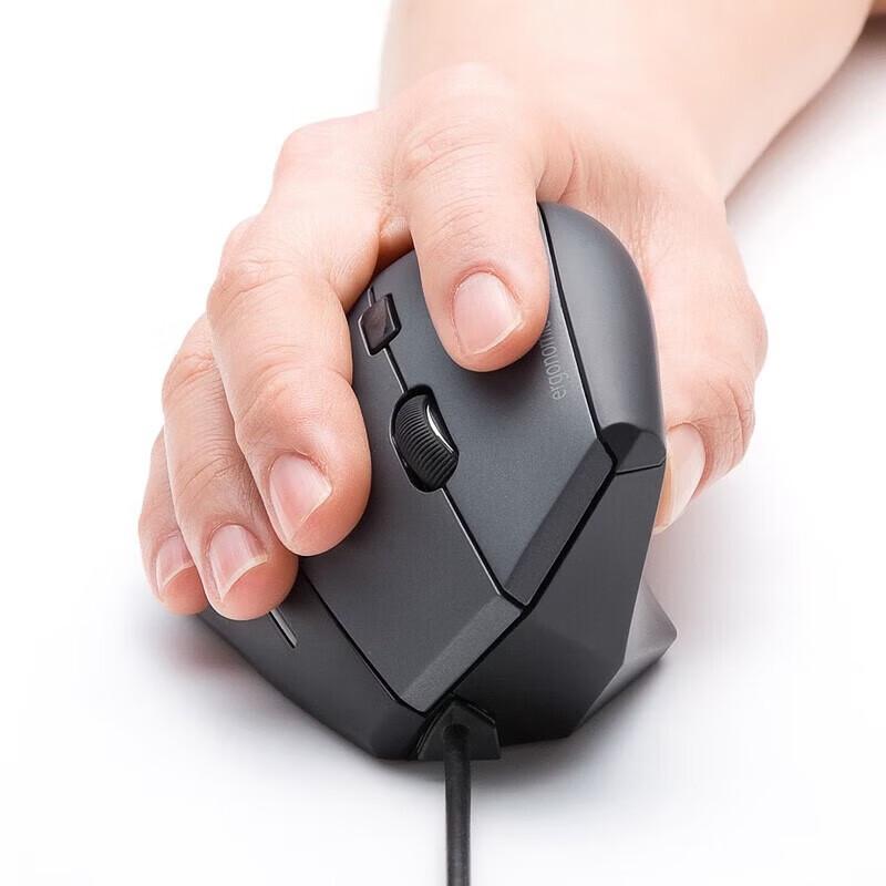 SANWA Ergonomic Vertical Wired Mouse
SANWA Ergonomic Vertical Wired Mouse