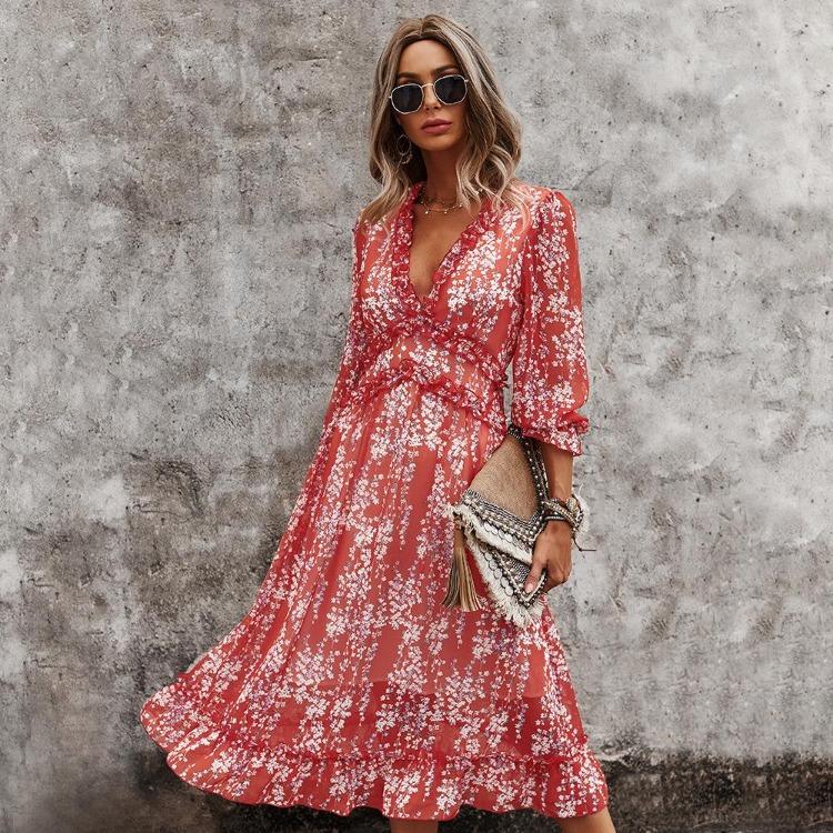 Women Sexy Summer Chiffon V-Neck A-Line High Waist Knee-Length Butterfly Sleeve Spring Print Dress Black Blue Green Pink Red S M L XL XXL M бордовый
Women Sexy Summer Chiffon V-Neck A-Line High Waist Knee-Length Butterfly Sleeve Spring Print Dress Black Blue Green Pink Red S M L XL XXL M бордовый