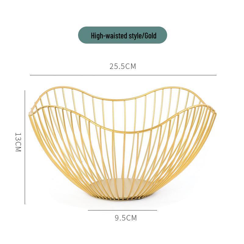 Iron Art Fruit Basket: Creative Fruit and Snack Plate for Living Room Coffee Table
Iron Art Fruit Basket: Creative Fruit and Snack Plate for Living Room Coffee Table