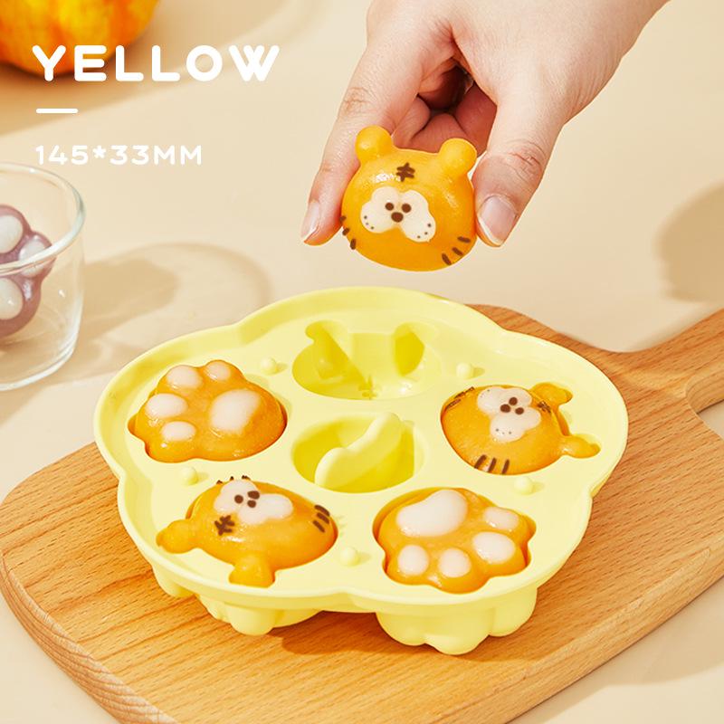 Dumo Силиконовая форма для детского питания в виде головы тигра - для торта, желе, льда
Dumo Силиконовая форма для детского питания в виде головы тигра - для торта, желе, льда