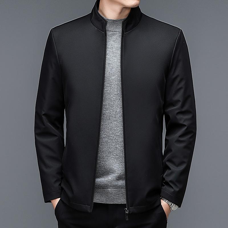 Мужская зимняя куртка с высоким воротником, утолщенная, теплая, для среднего и пожилого возраста, в деловом повседневном стиле 4XL чёрный
Мужская зимняя куртка с высоким воротником, утолщенная, теплая, для среднего и пожилого возраста, в деловом повседневном стиле 4XL чёрный