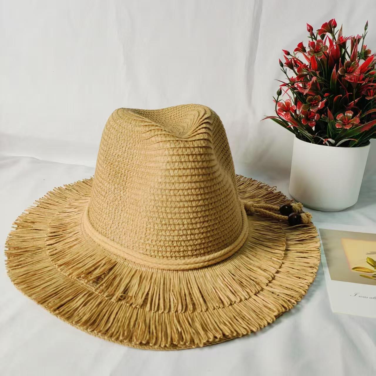Vintage Western Cowboy Sun Hat Men Women Straw Hat Outdoor Travel Ethnic Style Gift UV Protection Cap Chapeau Beach Hat
Vintage Western Cowboy Sun Hat Men Women Straw Hat Outdoor Travel Ethnic Style Gift UV Protection Cap Chapeau Beach Hat