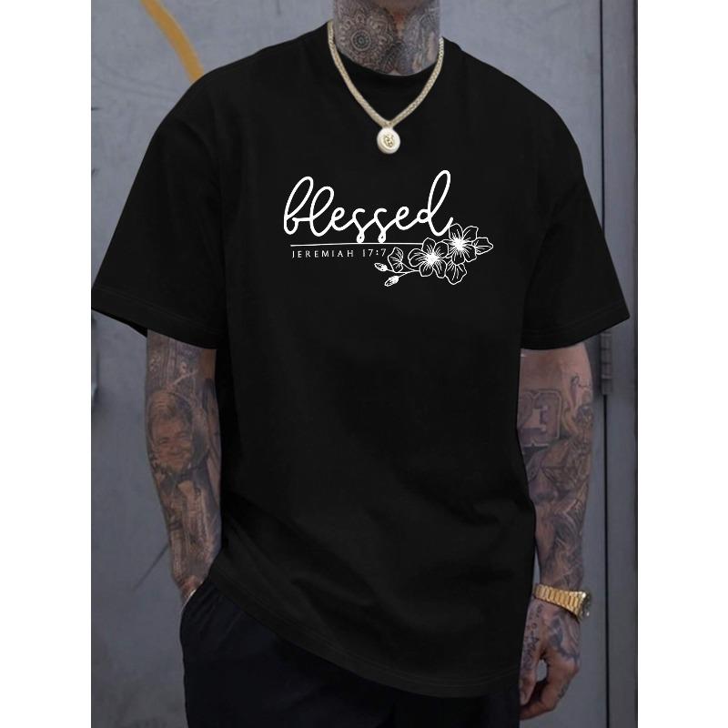 European Size Men s Stretch T-Shirt with Letter -Crew Neck Short Sleeve Tee, Regular Fit Casual Casual Attire, Year-Round Comfortable Gift for - Non- 4XL
European Size Men s Stretch T-Shirt with Letter -Crew Neck Short Sleeve Tee, Regular Fit Casual Casual Attire, Year-Round Comfortable Gift for - Non- 4XL