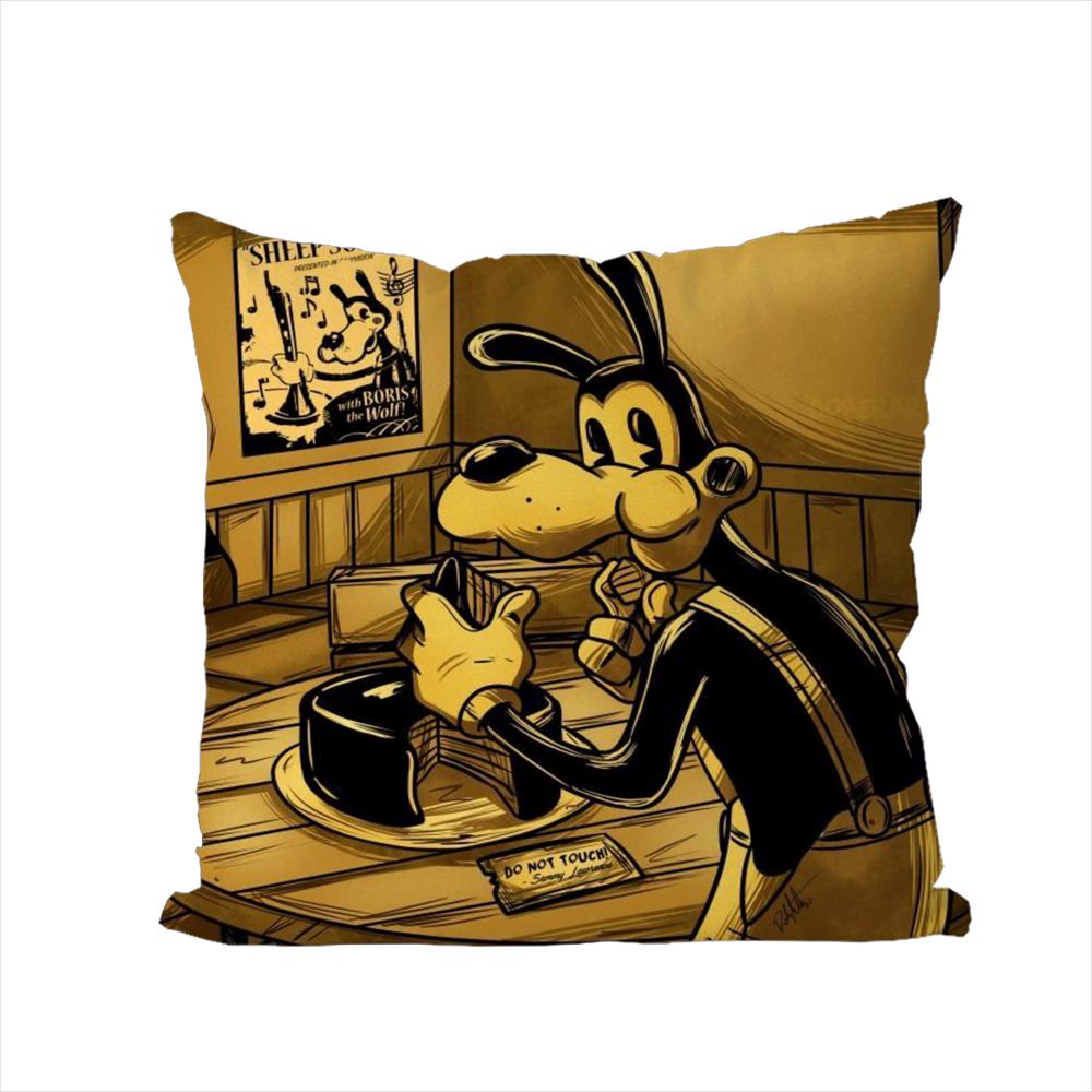 Bendy And The Ink Machine Pillow Case For Car Sofa Decorative Home Doublesided Print Plush Square Throw Pillow Cushion Cover 30x30cm
Bendy And The Ink Machine Pillow Case For Car Sofa Decorative Home Doublesided Print Plush Square Throw Pillow Cushion Cover 30x30cm