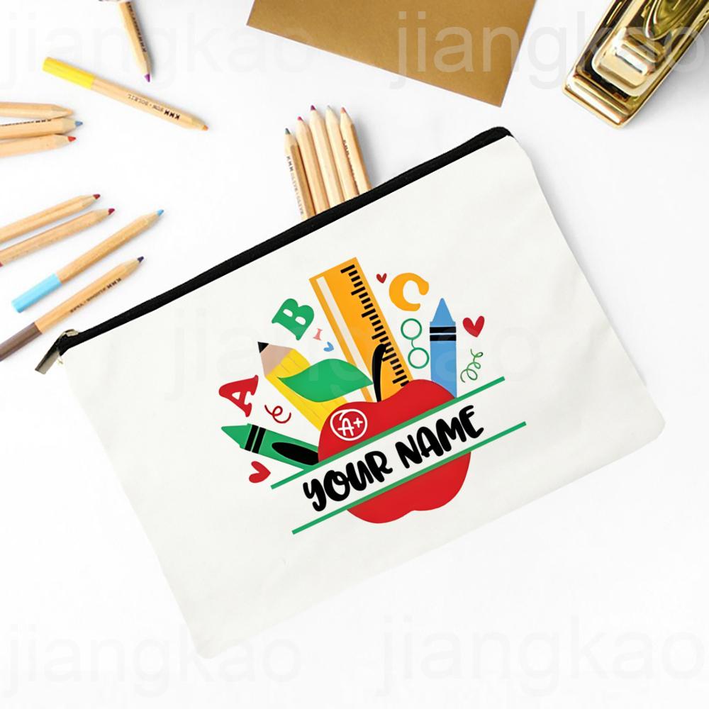 Personalized Makeup Bag Flower Print Teacher Life Travel NeceserToiletry Organizer School Pencil Bags Graduate Gift for Teachers
Personalized Makeup Bag Flower Print Teacher Life Travel NeceserToiletry Organizer School Pencil Bags Graduate Gift for Teachers