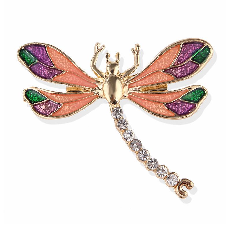 Модная брошь-булавка с масляной эмалью в виде стрекозы, насекомого, сплава со стразами, мужская и женская одежда, аксессуары, подарок
Модная брошь-булавка с масляной эмалью в виде стрекозы, насекомого, сплава со стразами, мужская и женская одежда, аксессуары, подарок