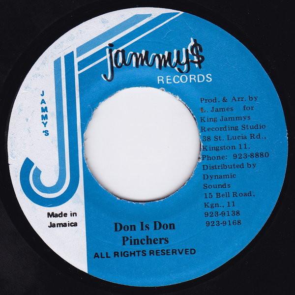 7inch Record PINCHERS - Don Is Don NONE Jammy s Records Jamaica Reggae, Ska & Dub Used
7inch Record PINCHERS - Don Is Don NONE Jammy s Records Jamaica Reggae, Ska & Dub Used
