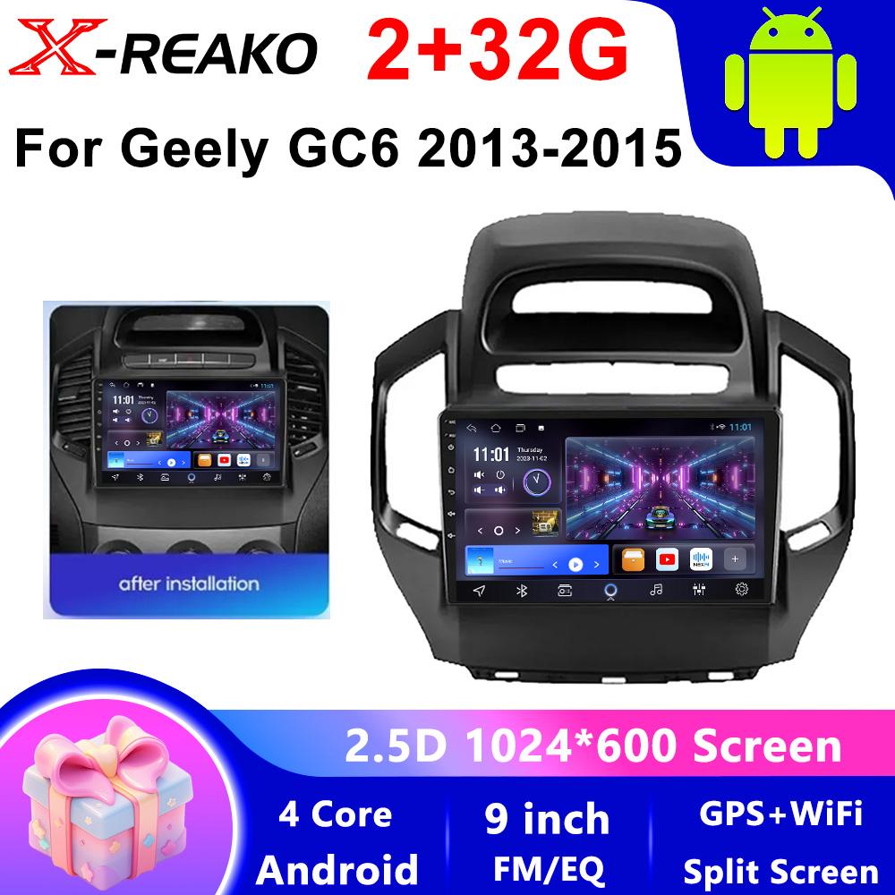 Android Car Radio For Geely GC6 2013 - 2015 Мультимедийный Видео Плеер Навигация GPS Трек Головное Устройство Стерео 4G Нет 2din 2 din DVD BT 4 core 2GB+32GB CP
Android Car Radio For Geely GC6 2013 - 2015 Мультимедийный Видео Плеер Навигация GPS Трек Головное Устройство Стерео 4G Нет 2din 2 din DVD BT 4 core 2GB+32GB CP