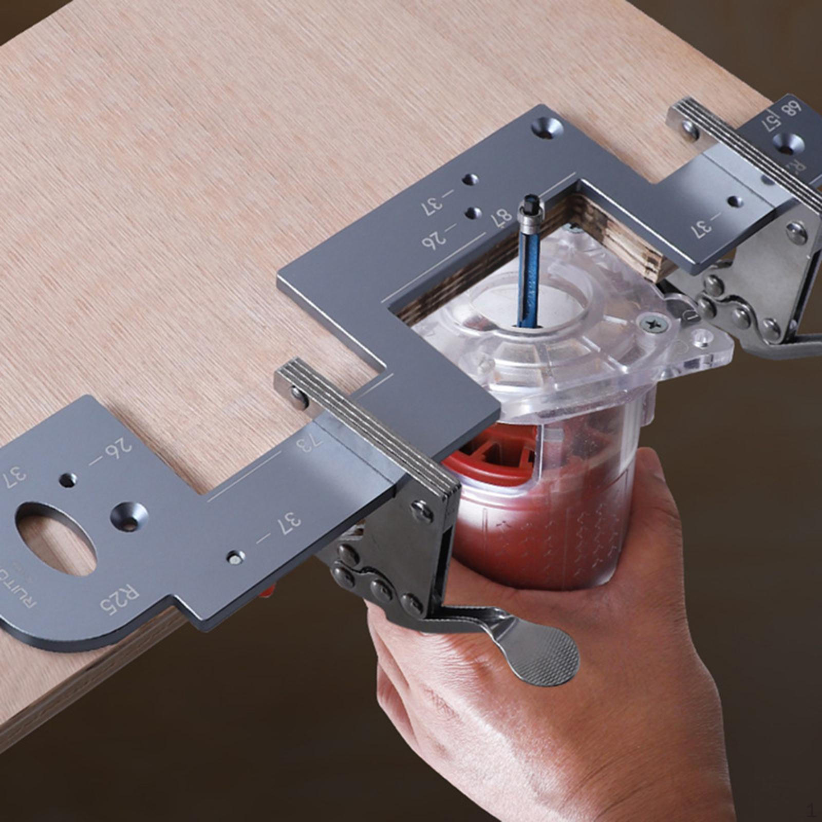 Slotting Tool for Cabinet Door Positioning срібний
Slotting Tool for Cabinet Door Positioning срібний