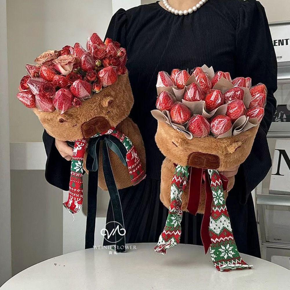 Plush Cloth Wrapped Capybara Gift Packaging Kawaii Bouquet Graduation Valentine Day A
Plush Cloth Wrapped Capybara Gift Packaging Kawaii Bouquet Graduation Valentine Day A