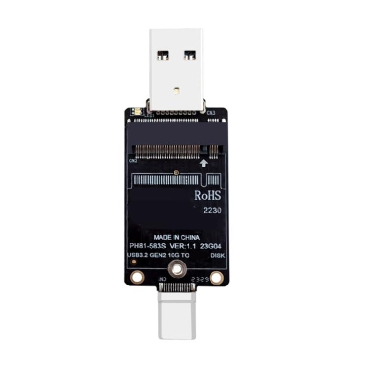 NVME to USB Adapter M.2 NVME Hard Drive USB 3.2 Gen2 10Gbps M.2 to USB A Type C Support for 2230 SSD Adapter 1
NVME to USB Adapter M.2 NVME Hard Drive USB 3.2 Gen2 10Gbps M.2 to USB A Type C Support for 2230 SSD Adapter 1
