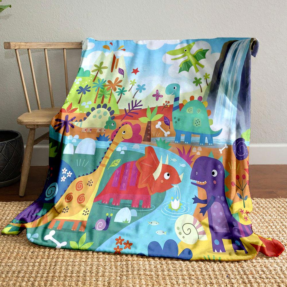 Multi Sizee Cartoon Dinosaur World Print Warm Comfortable Blanket Home Travel Camping for Adults and Kids Luxury Gifts 75x90cm
Multi Sizee Cartoon Dinosaur World Print Warm Comfortable Blanket Home Travel Camping for Adults and Kids Luxury Gifts 75x90cm