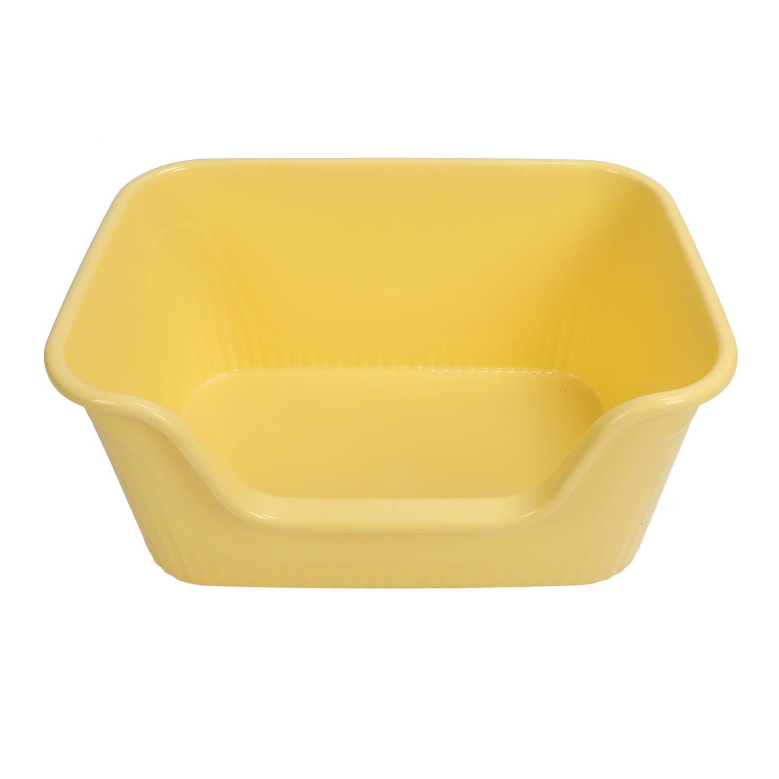 Large Cat Litter Box High Sides Anti Splashing Easy to Clean Simple Look Open Cat Litter Box for Large Cats
Large Cat Litter Box High Sides Anti Splashing Easy to Clean Simple Look Open Cat Litter Box for Large Cats