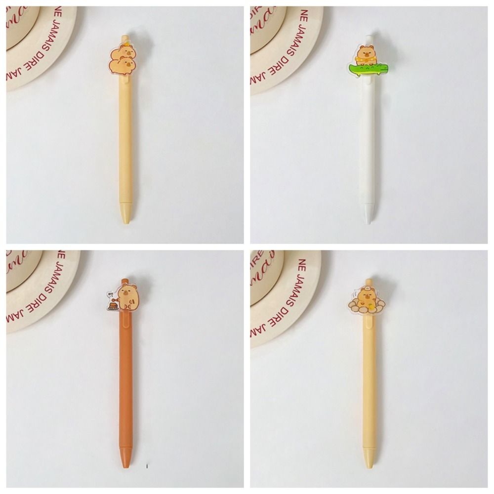 Creative Capybara Neuter Pen Cute Black Ink Signature Pens Capybara Press Gel Pens Kids Toy Gift style 1
Creative Capybara Neuter Pen Cute Black Ink Signature Pens Capybara Press Gel Pens Kids Toy Gift style 1