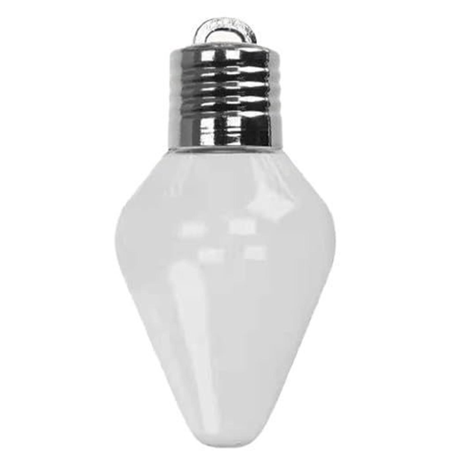 1/3/5PCS DIY Christmas Fillable Plastic Light Bulb Decorations Light Bulb Shape Ornaments for Candy Xmas Tree Decor Party Favors
1/3/5PCS DIY Christmas Fillable Plastic Light Bulb Decorations Light Bulb Shape Ornaments for Candy Xmas Tree Decor Party Favors