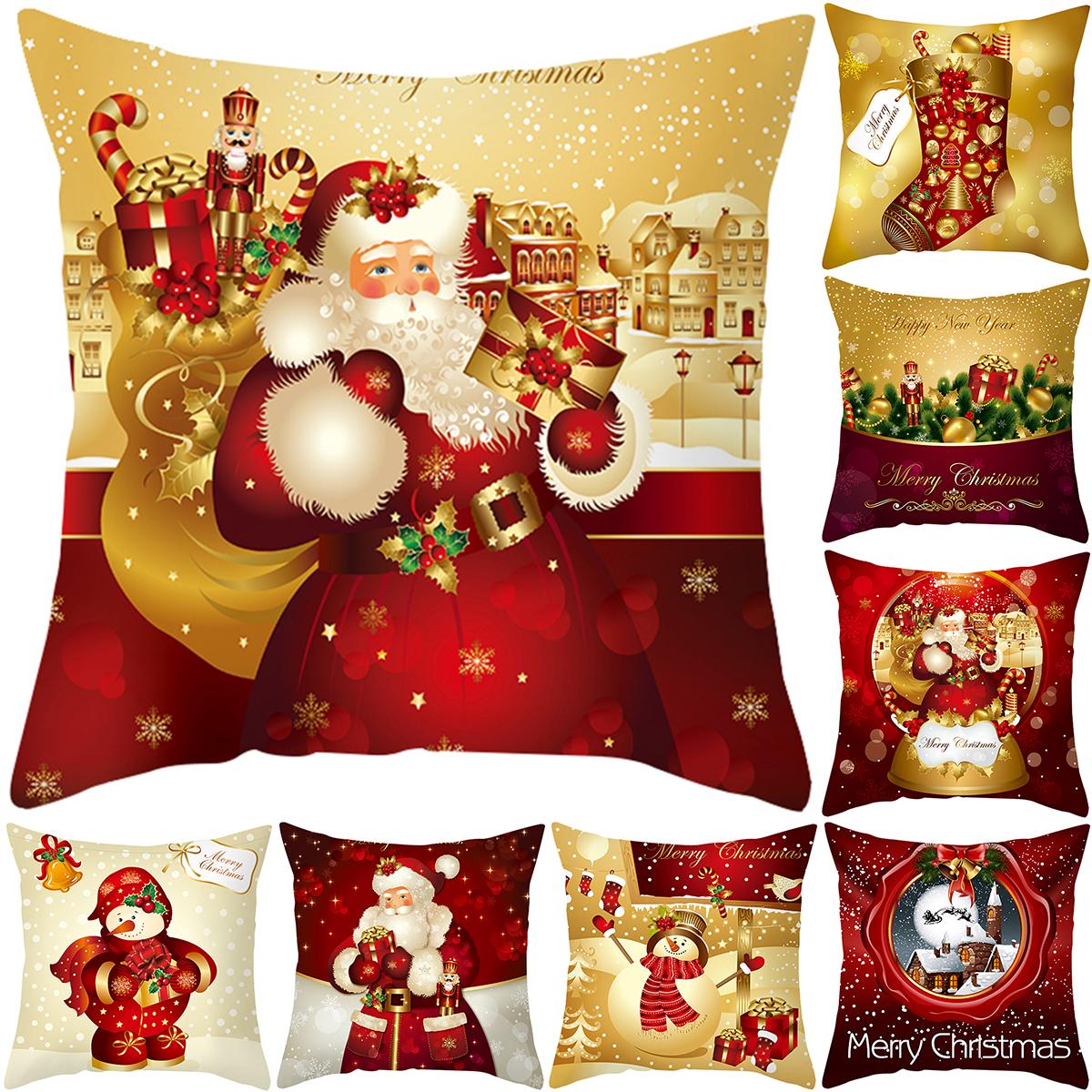 Bedroom Living Room Decoration Christmas Decoration Home Christmas Gold Red Pillowcase Santa Claus Cushion Cover
Bedroom Living Room Decoration Christmas Decoration Home Christmas Gold Red Pillowcase Santa Claus Cushion Cover