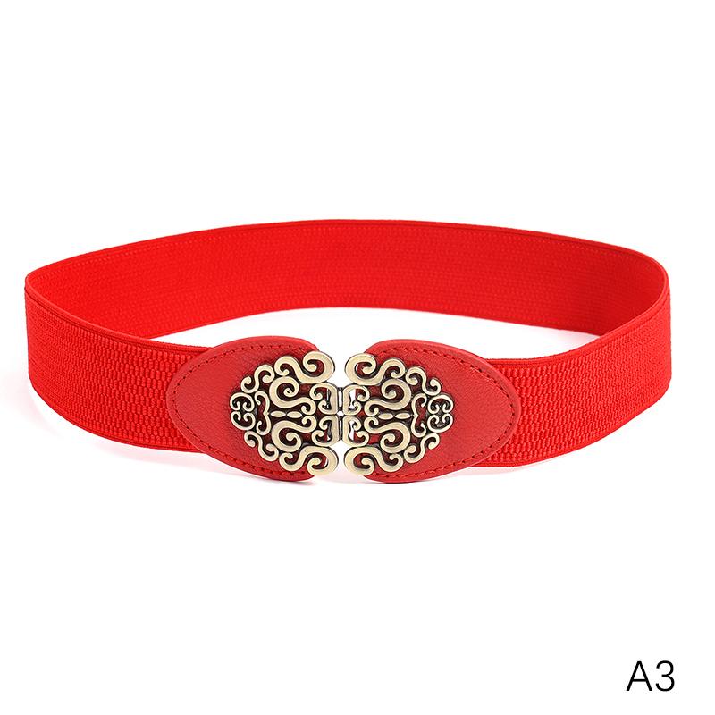 Korean Fashion Ladies Decorated Elastic Wide Belt Buckle Dress Sweater Sweater Waist Belt for Woman
Korean Fashion Ladies Decorated Elastic Wide Belt Buckle Dress Sweater Sweater Waist Belt for Woman