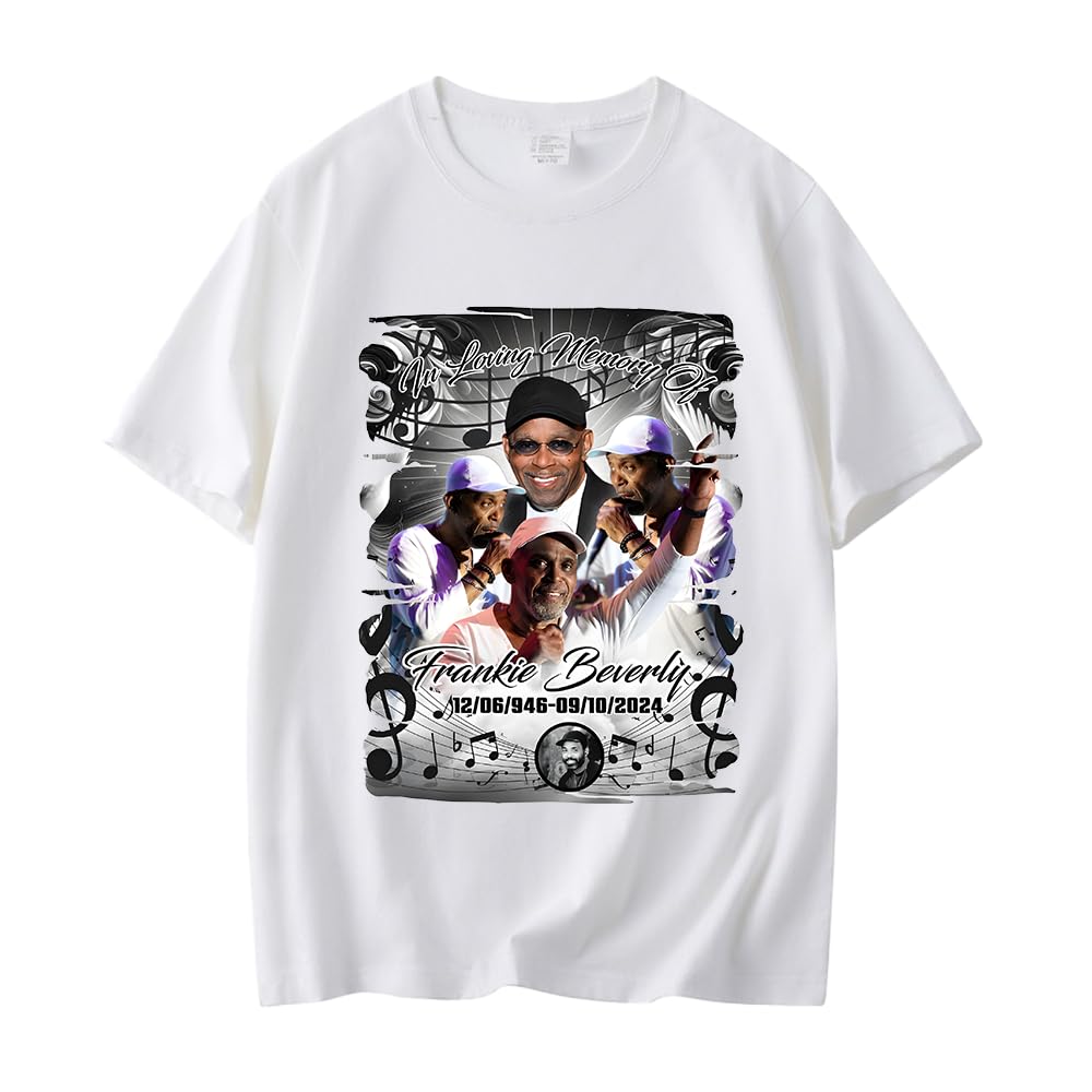 Футболка Remembering Frankie Music Beverly для мужчин и женщин с графическим принтом, летняя хлопковая футболка с круглым вырезом XS белый
Футболка Remembering Frankie Music Beverly для мужчин и женщин с графическим принтом, летняя хлопковая футболка с круглым вырезом XS белый