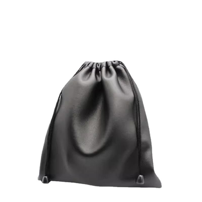 1Pcs Durable Black Dust-Proof Drawstring Bag Draw String Bag Headphone Bags Pu Leather Headset Bag Durable Multi Purpose Storage 20x22cm
1Pcs Durable Black Dust-Proof Drawstring Bag Draw String Bag Headphone Bags Pu Leather Headset Bag Durable Multi Purpose Storage 20x22cm