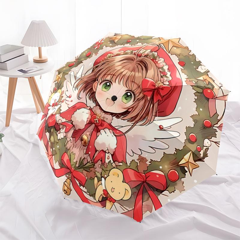 1pc Adorable Cardcaptor Sakura Automatic Folding Umbrella - 3 Folding Design, Vivid Cartoon Pattern, Suitable for Outdoor Activities, A Gift
1pc Adorable Cardcaptor Sakura Automatic Folding Umbrella - 3 Folding Design, Vivid Cartoon Pattern, Suitable for Outdoor Activities, A Gift
