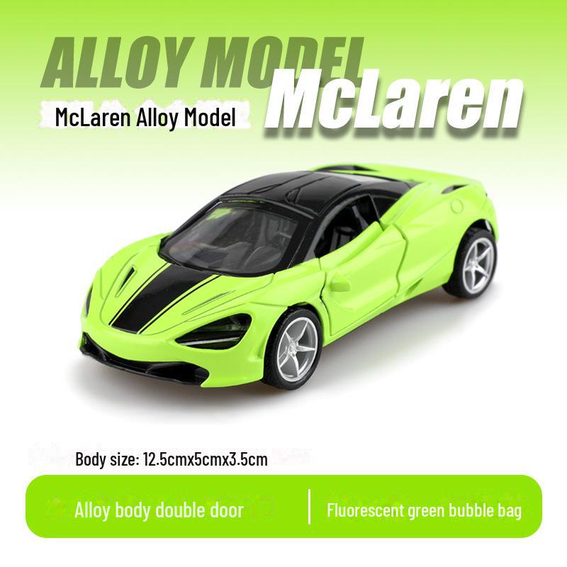 Игрушечная спортивная машинка McLaren Alloy с дверцами для украшения торта
Игрушечная спортивная машинка McLaren Alloy с дверцами для украшения торта