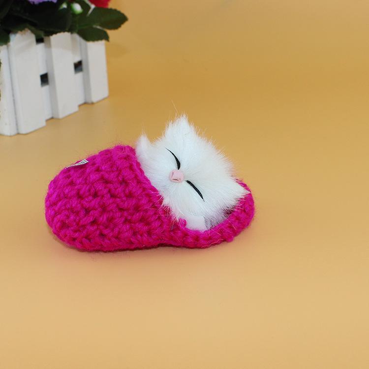 Cute Meowing Kitten Plush Toy Simulation Cat Ornament Slippers Doll розы красного
Cute Meowing Kitten Plush Toy Simulation Cat Ornament Slippers Doll розы красного