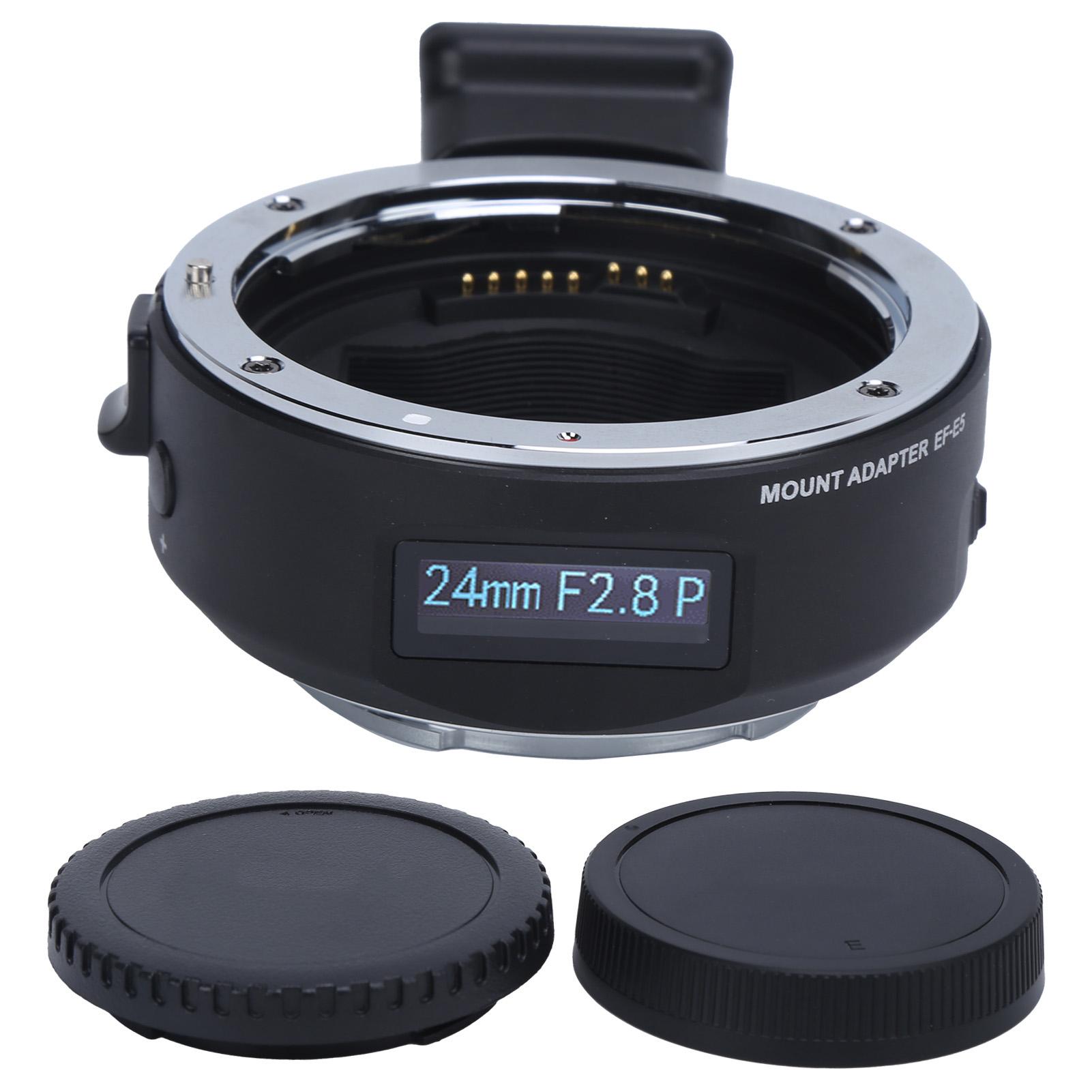 VILTROX EFE5 Auto Focus Lens Adapter for OLED EF EFS Lens to NEX Mount for Sony A9 A7
VILTROX EFE5 Auto Focus Lens Adapter for OLED EF EFS Lens to NEX Mount for Sony A9 A7