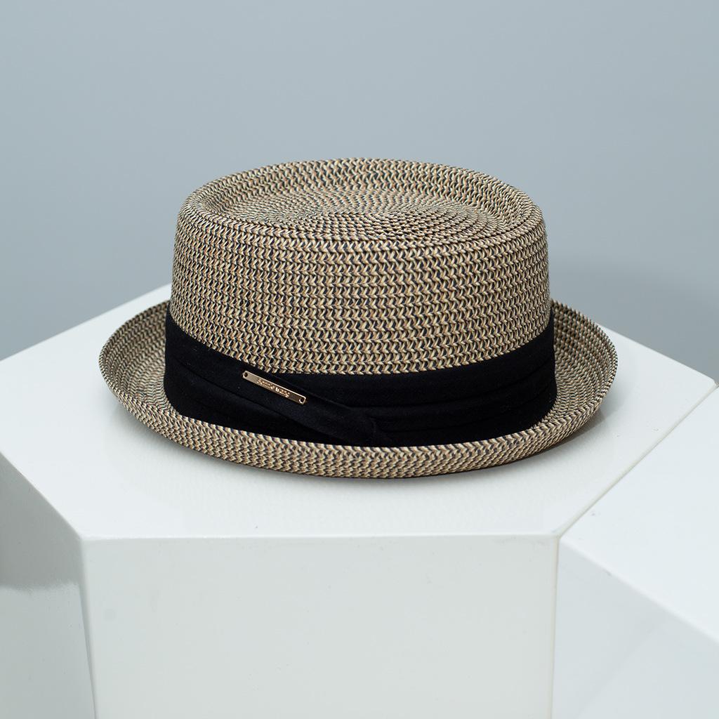 French Elegant Straw Concave Crown Fedora , Summer Casual Wide Brim Sun Hat, Beach Vacation UV Protection Cap Adjustable (54-58cm)
French Elegant Straw Concave Crown Fedora , Summer Casual Wide Brim Sun Hat, Beach Vacation UV Protection Cap Adjustable (54-58cm)