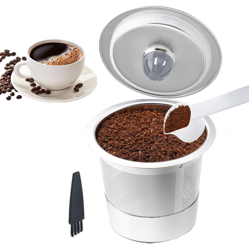 Reusable Coffee Pods Refillable Stainless Steel Filters Coffee Pods For Enhanced Brews Dishwasher Safe Reusable Filtration Cup
Reusable Coffee Pods Refillable Stainless Steel Filters Coffee Pods For Enhanced Brews Dishwasher Safe Reusable Filtration Cup