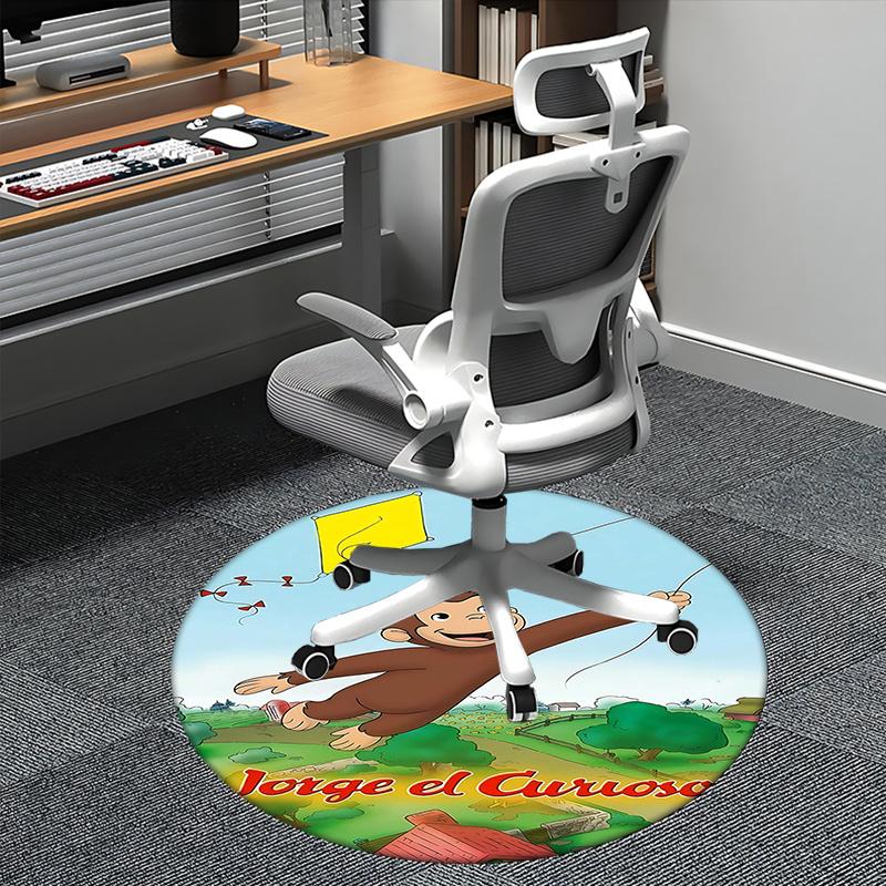 Curious George ,Kite Flying Chair mat Round Rug-Office carpet , Machine Washable , Non-slip , Suitable for Living Rooms , Bedrooms , Entrywa 80cm by 80cm
Curious George ,Kite Flying Chair mat Round Rug-Office carpet , Machine Washable , Non-slip , Suitable for Living Rooms , Bedrooms , Entrywa 80cm by 80cm