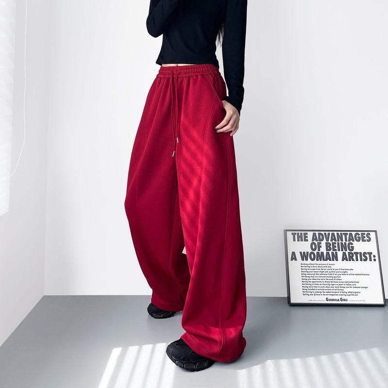 Red high waist Drape lazy style sports pants children Winter New arrival Plus size Plus Size Ladies Slim Looking Fleece-lined Loose pants Red Regular Plus size 3XL
Red high waist Drape lazy style sports pants children Winter New arrival Plus size Plus Size Ladies Slim Looking Fleece-lined Loose pants Red Regular Plus size 3XL