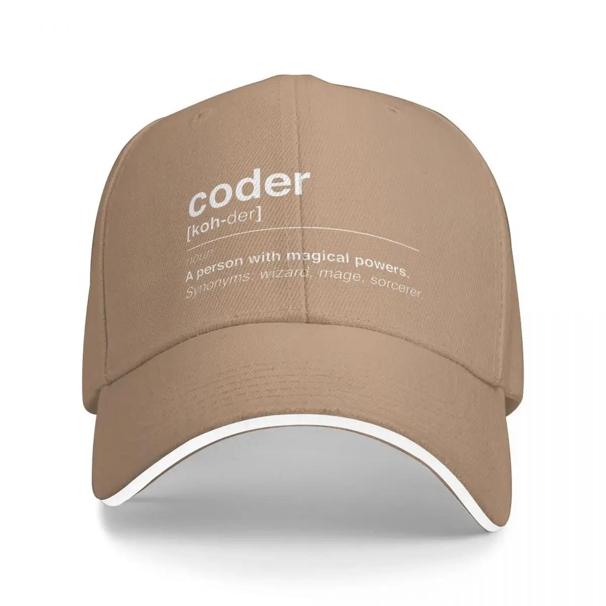 Coder Definition Cap Fashion Casual Baseball Caps Adjustable Hat Hip Hop Summer Unisex Baseball Hats Customizable Polychromatic One Size
Coder Definition Cap Fashion Casual Baseball Caps Adjustable Hat Hip Hop Summer Unisex Baseball Hats Customizable Polychromatic One Size
