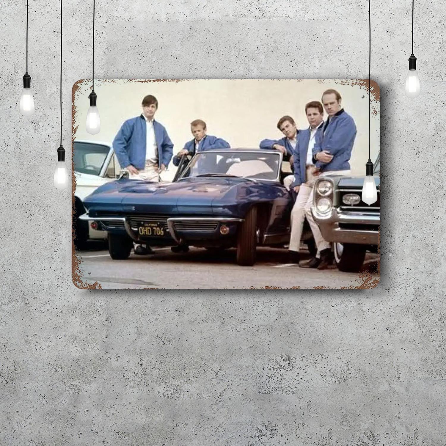 The Beach Boys Funny Bar Metal Sign Retro Plaque Vintage Sign Alcohol Drinker Pub Club Man Cave Kitchen Wall Decoration 20x30cm(7.8x11.8inch)
The Beach Boys Funny Bar Metal Sign Retro Plaque Vintage Sign Alcohol Drinker Pub Club Man Cave Kitchen Wall Decoration 20x30cm(7.8x11.8inch)