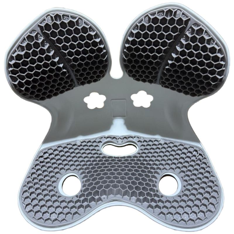 Breathable Orthopedic Seat Pad With Back Pains Relief Technology For Prolonged Sitting Comfort сірий
Breathable Orthopedic Seat Pad With Back Pains Relief Technology For Prolonged Sitting Comfort сірий