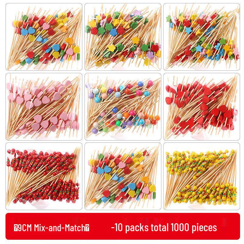Disposable Bamboo Fruit & Cocktail Picks Regular
Disposable Bamboo Fruit & Cocktail Picks Regular