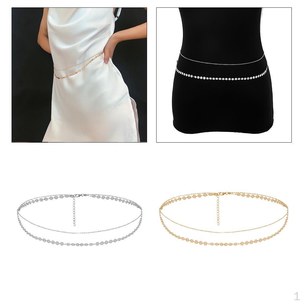 2x Women s Bikini Belly Chain Crossover Adjustable Body Jewelry
2x Women s Bikini Belly Chain Crossover Adjustable Body Jewelry